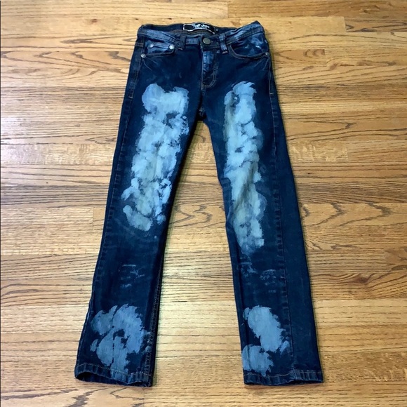 Boho Thrill Jeans | Distressed/Bleached  sz:2 - Picture 2 of 9